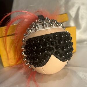 Fendi Fur Punkito Keychain Holder - PreOwned Vintage